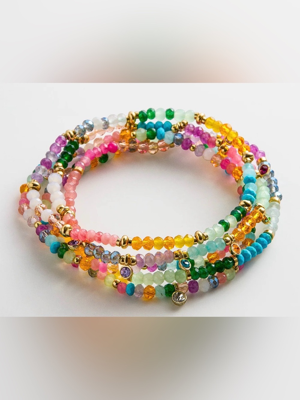 BaubleBar Indya Semi Precious Bracelet Set